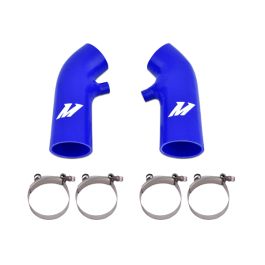 Mishimoto MMHOSE-370Z-09AIBL Silicone Induction Hose 09-20 for Nissan 370Z Blue