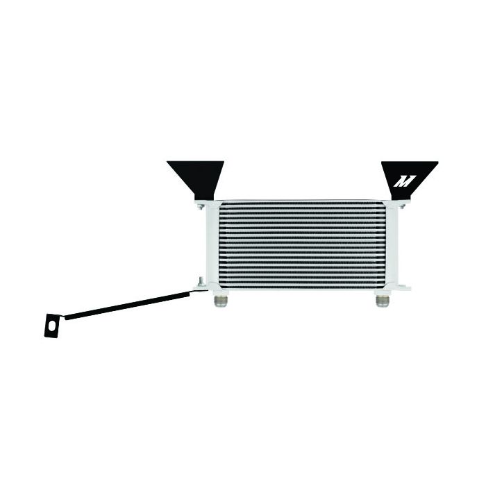 Mishimoto MMOC-MUS4-15T Oil Cooler with Thermostat for 15-17 Ford Mustang Ecoboost, Silver.