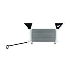 Mishimoto MMOC-MUS4-15T Oil Cooler with Thermostat for 15-17 Ford Mustang Ecoboost, Silver.