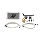 Mishimoto MMOC-MUS4-15T Oil Cooler with Thermostat for 15-17 Ford Mustang Ecoboost, Silver.