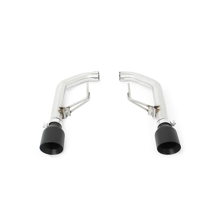 Mishimoto MMEXH-MUS8-15ARBK Race Rear Exhaust Black Tips for Ford Mustang GT 15-17