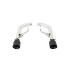 Mishimoto MMEXH-MUS8-15ARBK Race Rear Exhaust Black Tips for Ford Mustang GT 15-17