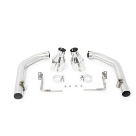 Mishimoto MMEXH-MUS8-15ARP Race Axle-back Polished Tips for Ford Mustang GT 15-17