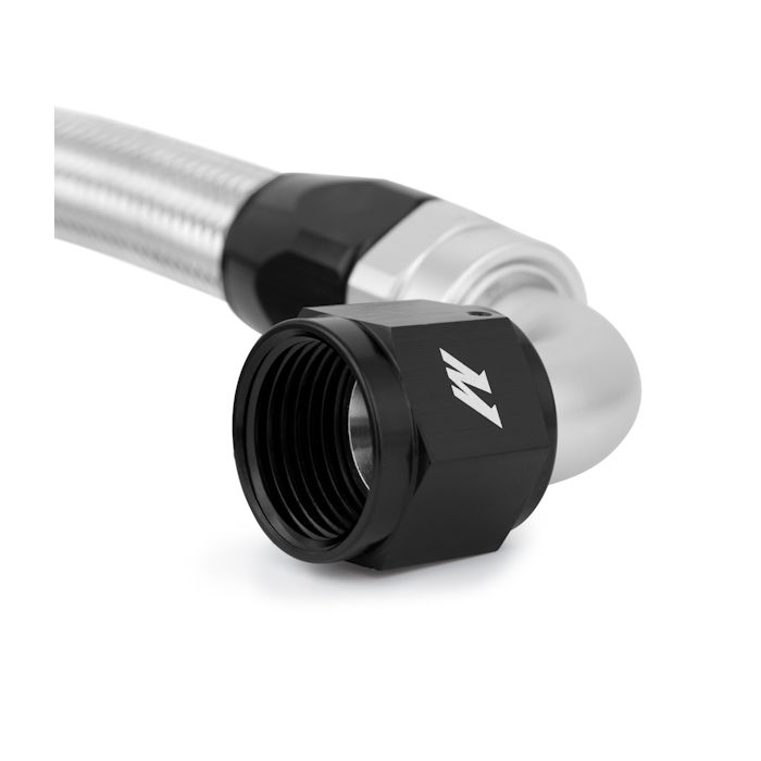 Manguera trenzada de acero inoxidable Mishimoto MMSBH-10-4 de 4 pies con conexiones -10AN
