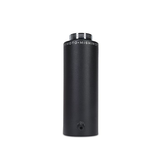 Mishimoto MMRT-CAWBK Aluminum Coolant Reservoir, Wrinkle Black.