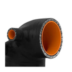 Mishimoto MMHOSE-E36-92IB35BK Silicone Intake Boot for BMW 3-Series E36 with 3.5" HFM (1992-1999) Black