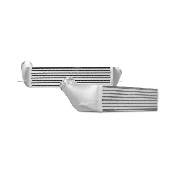 Intercooler Mishimoto MMINT-E90-07 para BMW Serie 3 E9X N54/N55 06-13, color plata.