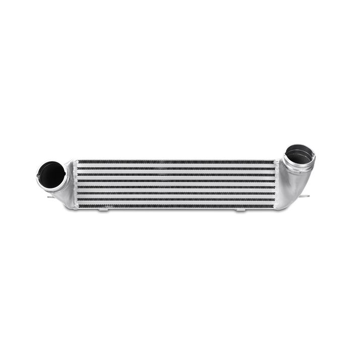 Intercooler Mishimoto MMINT-E90-07 para BMW Serie 3 E9X N54/N55 06-13, color plata.