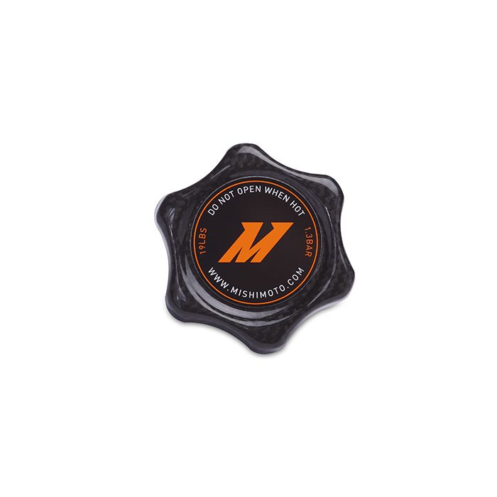 Mishimoto MMRC-13-SMCF Small Carbon Fiber Radiator Cap 44986 Bar