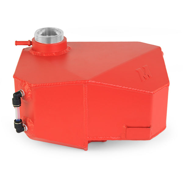 Mishimoto MMRT-RS-16EWRD Aluminum Expansion Tank for Ford Focus RS 16-18, Wrinkle Red