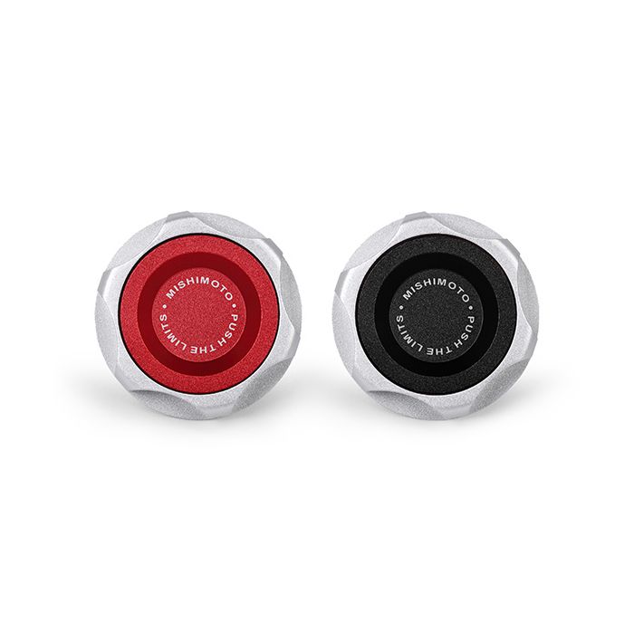 Mishimoto MMOFC-MUS4-15MRD Oil Filler Cap for Ford Many Models Many Years Red