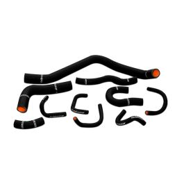 Mishimoto MMHOSE-CIV-88BK Silicone Radiator Hose Kit for Honda Civic 88-91 Black
