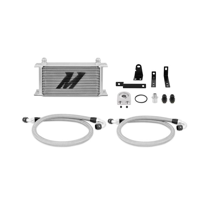 Mishimoto MMOC-S2K-00 Oil Cooler Kit for 00-09 Honda S2000, Silver.
