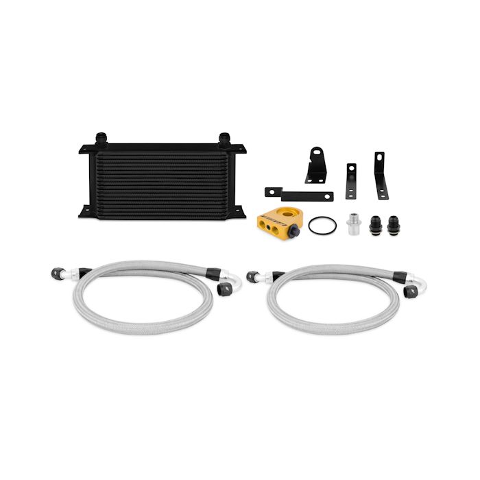 Mishimoto MMOC-S2K-00TBK Thermostatic Oil Cooler Kit for Honda S2000 00-09 Black