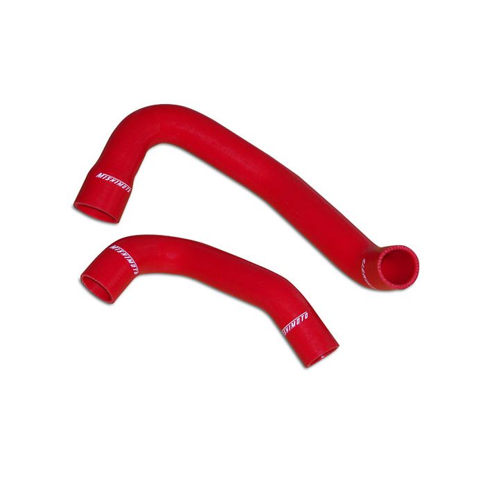 Mishimoto MMHOSE-WR6-97RD Silicone Radiator Hose Kit for Jeep Wrangler 4.0L 97-06 Red