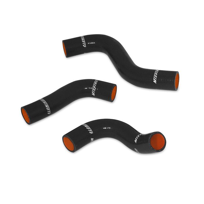 Mishimoto MMHOSE-MIA-90BK Silicone Radiator Hose Kit for Mazda Miata 90-93, Black.