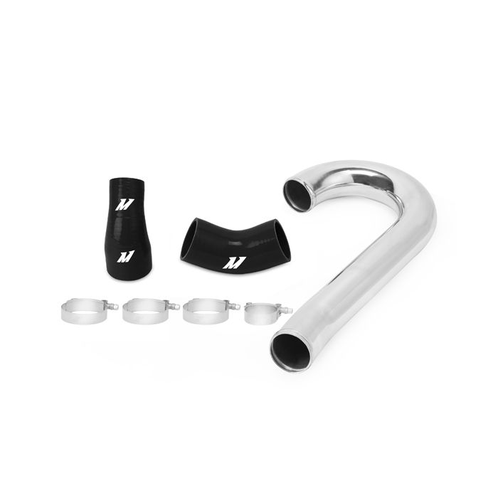 Mishimoto MMICP-EVO-01LBK Intercooler Lower Pipe Kit for Mitsubishi Lancer Evolution VII/VIII/IX 01-07, Black Hoses