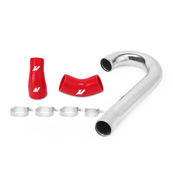 Mishimoto MMICP-EVO-01LRD Kit de tubos de intercooler inferior para Mitsubishi Lancer Evolution VII/VIII/IX 01-07 manguitos rojos
