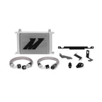 Mishimoto MMOC-EVO-01 Kit de radiador de aceite para Mitsubishi Lancer Evolution VII/VIII/IX 01-07 plateado