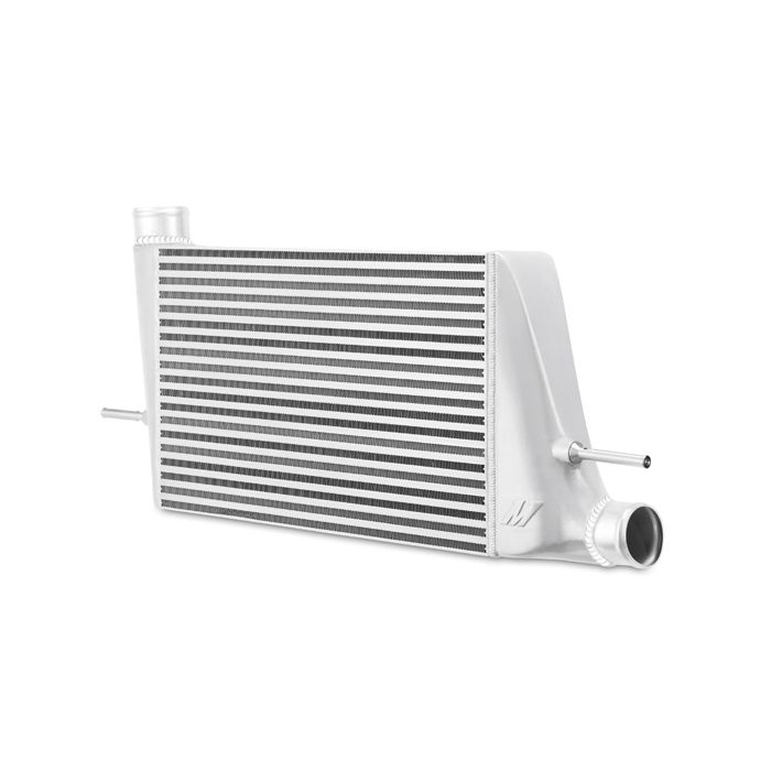 Intercooler Mishimoto MMINT-EVO-10X para Mitsubishi Lancer Evolution X 08-15, color plata.