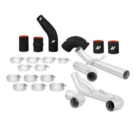 Mishimoto MMICP-EVO-10BK Intercooler Pipe Kit for Mitsubishi Lancer Evolution X 08-15 Black Hoses