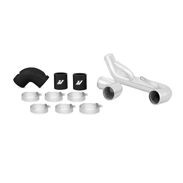 Mishimoto MMICP-EVO-10LBK Kit de tubo de intercooler inferior para Mitsubishi Lancer Evolution X 08-15 manguitos negros