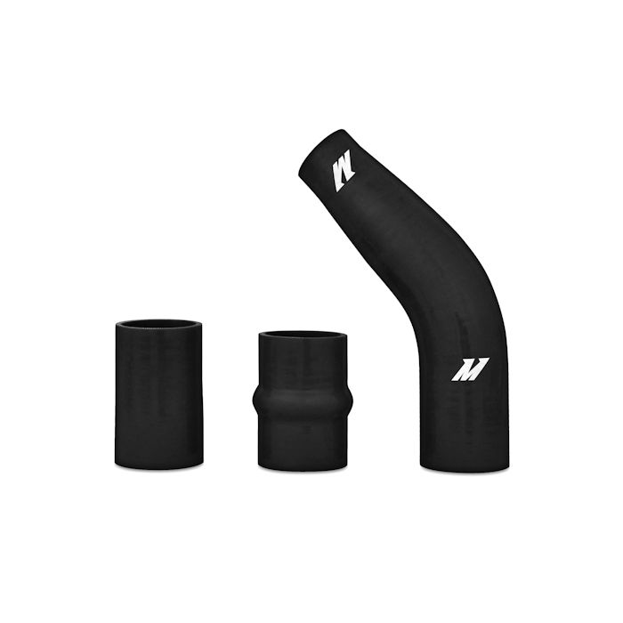 Kit de tuberías superiores del intercooler Mishimoto MMICP-EVO-10UBK para Mitsubishi Lancer Evolution X 08-15 con mangueras negras