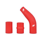 Mishimoto MMICP-EVO-10URD Kit de tubos de intercooler superiores para Mitsubishi Lancer Evolution X 08-15 manguitos rojos
