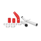 Mishimoto MMICP-EVO-10URD Kit de tubos de intercooler superiores para Mitsubishi Lancer Evolution X 08-15 manguitos rojos