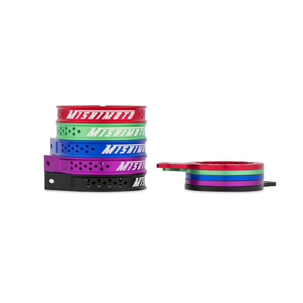 Mishimoto MMBCC-BKTS-BK Juego de soportes de repuesto para Oil Catch Can con deflectores negro
