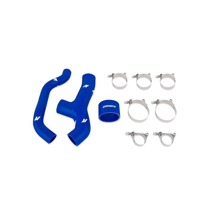 Mishimoto MMHOSE-SUB-INT6BL Silicone Intercooler Hoses for 06-07 Subaru Impreza WRX (Blue)