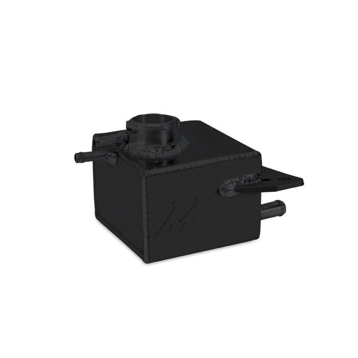 Mishimoto MMRT-WRX-01EBK Expansion Tank for Subaru Impreza WRX/STI 02-17, Textured Black.