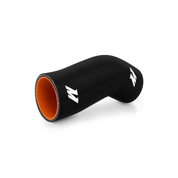 Mishimoto MMHOSE-WRX-AM7BK Silicone Airbox Hose for Subaru Impreza WRX/STI 02-07, Black.