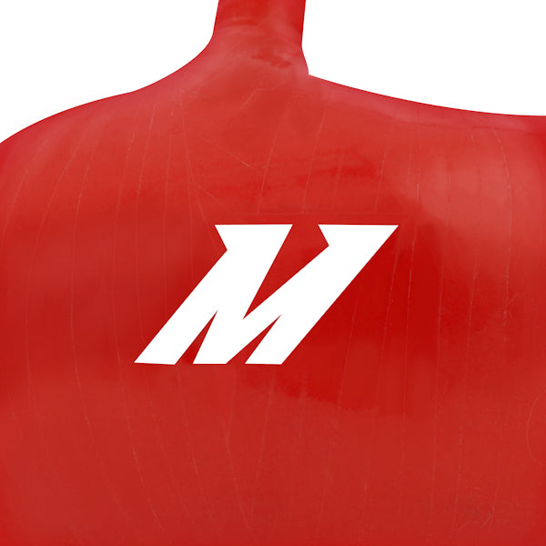 Mishimoto MMHOSE-SUB-IHRD Manguito de admisión de silicona para Subaru Impreza WRX/STI 02-14 rojo