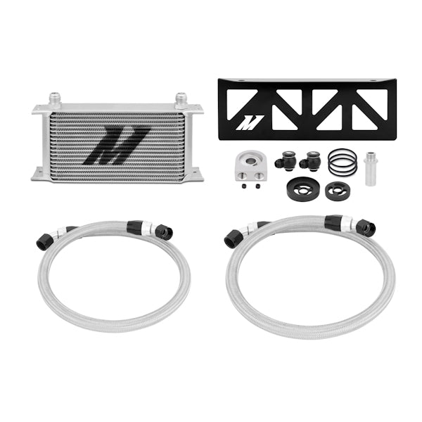 Mishimoto MMOC-BRZ-13 Kit de radiador de aceite para Subaru/Scion/Toyota BRZ/FR-S/86 13+ plata