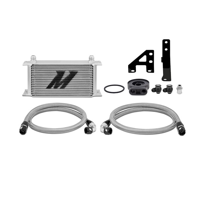 Mishimoto MMOC-WRX-15 Oil Cooler Kit for Subaru WRX 15-21, Silver