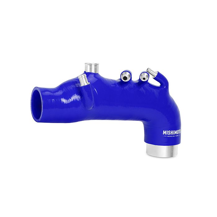 Mishimoto MMHOSE-SUB-08IHBL Silicone Induction Hose for 08-14 Subaru WRX, Blue.