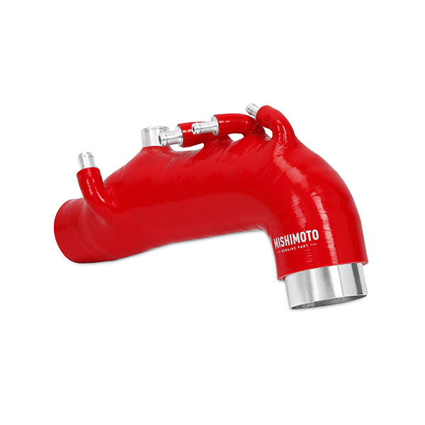 Mishimoto MMHOSE-SUB-08IHRD Manguito de admisión de silicona para Subaru WRX 08-14 rojo