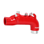 Mishimoto MMHOSE-SUB-08IHRD Manguito de admisión de silicona para Subaru WRX 08-14 rojo