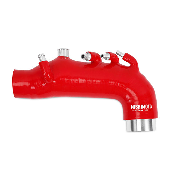 Mishimoto MMHOSE-SUB-08IHRD Manguito de admisión de silicona para Subaru WRX 08-14 rojo