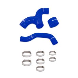 Mishimoto MMHOSE-SUB-INTBL Silicone Intercooler Hoses for Subaru WRX 02-05 Blue