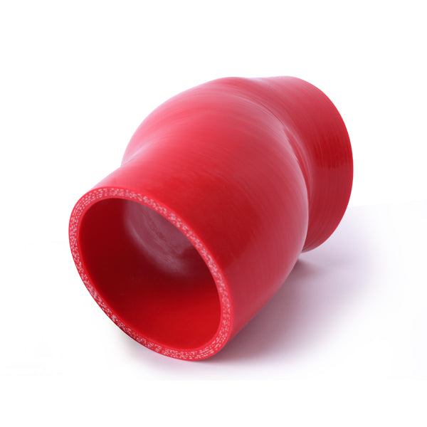 Mishimoto MMHOSE-SUB-ITBRD Manguito de silicona del cuerpo de mariposa para Subaru WRX 08+ rojo