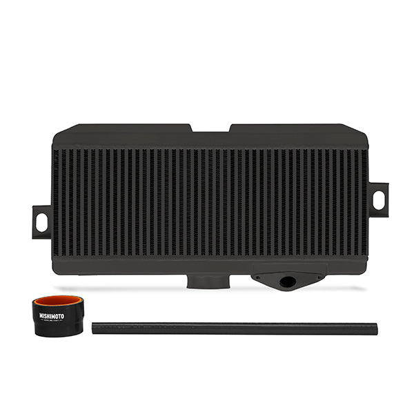 Mishimoto MMTMIC-STI-08BKBK Kit de intercooler top mount para Subaru WRX STI 08+ negro con manguitos negros