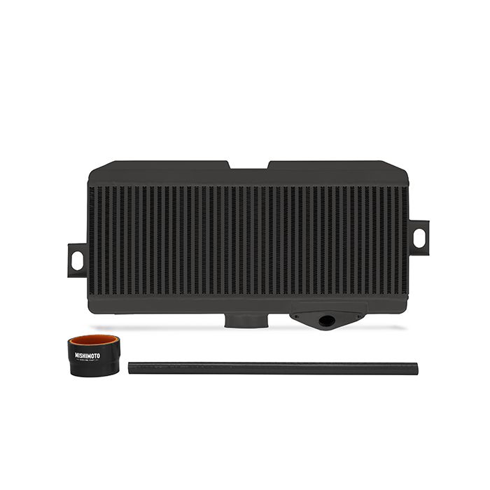 Kit de intercooler de montaje superior Mishimoto MMTMIC-STI-08BKBK para Subaru WRX STI 08+ Negro con mangueras negras
