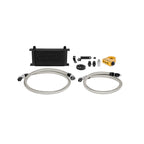 Mishimoto MMOC-WRX-08TBK Thermostatic Oil Cooler Kit for Subaru WRX 08-14, Black.