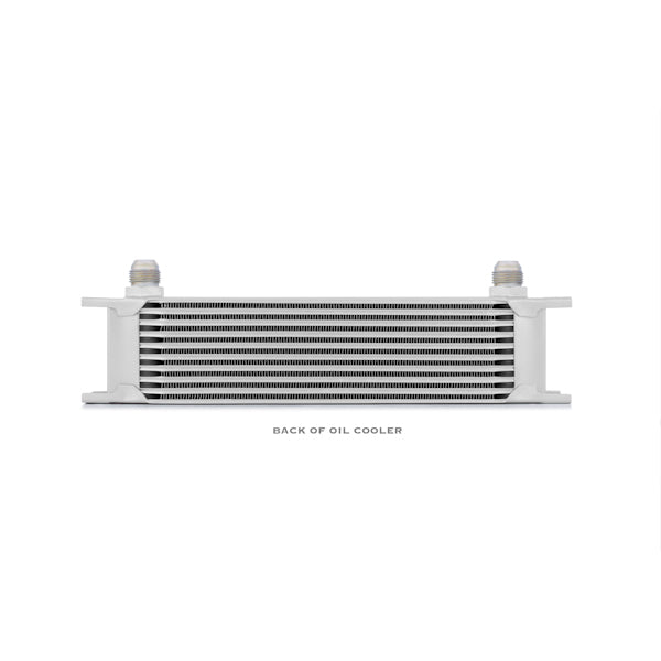 Mishimoto MMOC-10 Radiador de aceite universal 10 filas plateado