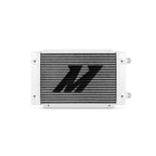 Mishimoto MMOC-19DP 19-Row Dual-Pass Universal Oil Cooler, Silver.