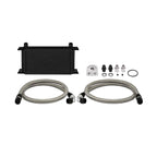 Mishimoto MMOC-ULBK 19-Row Universal Oil Cooler Kit, Black.