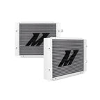 Mishimoto MMOC-25DP Radiador de aceite universal de 25 filas de doble paso plata