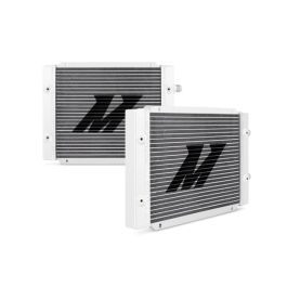 Mishimoto MMOC-25DP Universal 25 Row Dual Pass Oil Cooler Silver